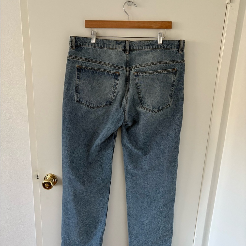 Raey 31" Dad organic-cotton boyfriend jeans - Picture 8 of 10
